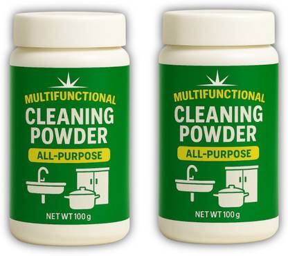 SCENTORA All Purpose Multifunctional Cleaning Powder for Home & Office Surfaces Detergent Powder (lemon)