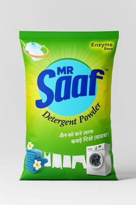 Mr.saaf MrSaaf-1kg Detergent Powder
