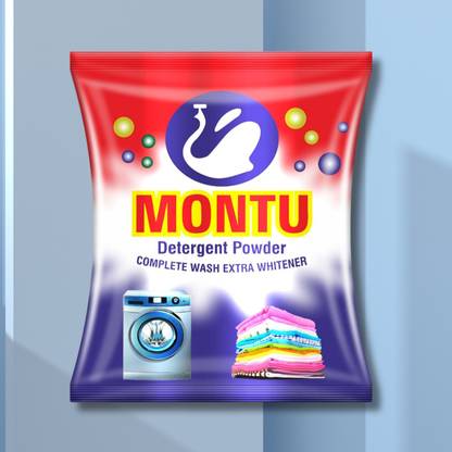 MONTU Front/Top Load Washing Machine Detergent powder/Surf Colour Safe Detergent Powder (Lime & Lemon Fragrance For 8 Hours)
