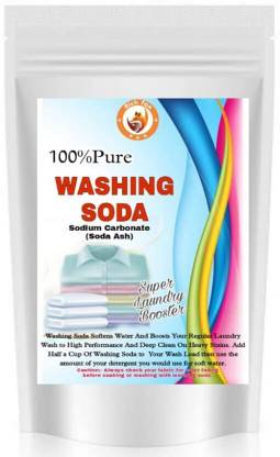 Rich Fox Washing Soda Powder 100% Pure Laundry Booster (Sodium Carbonate) Detergent Powder