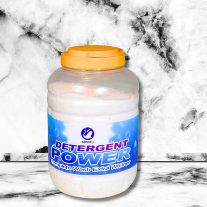 MONTU our Laundry Game: Lime Lemon Deep Clean Formula Erases Stains Detergent Powder (lime and lemon)