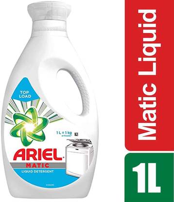 Ariel Top Load Liquid Detergent Gel @1Lit Detergent Powder (Fresh)