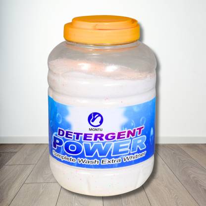 MONTU "powerful 5kg detergent powder for deep cleaning with citrus fragrance" Detergent Powder (lime and lemon)