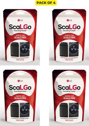 LG scaLGo descaling LG Washing Machines Pack Of 4 Detergent Powder 100 g Detergent Powder