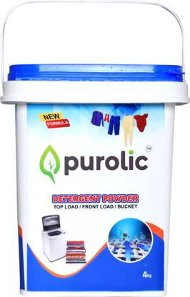 Purolic DETERGENT POWDER ACTIVE WASH Detergent Powder (FRESH)