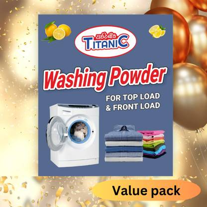 TITENIC Vixal washing Detergent Powder (MF) Detergent Powder (MOGRA)