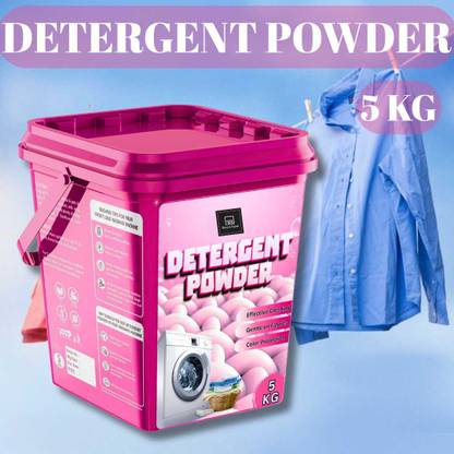 BLISS & BLUSH Detergent Liquid 5Kg Bright Life Matic Front/Top Load Active Wash Detergent Powder (Fresh)