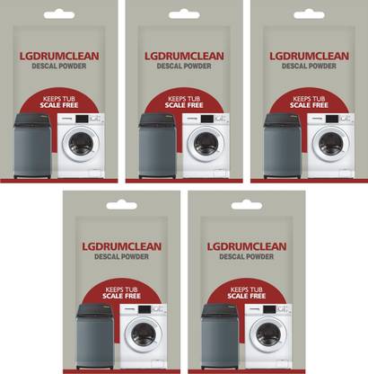 LGDRUMCLEAN DESCAL POWDER COMPATIABLE FOR L G WASHING MACHINE FRONT AND TOP LOAD ALL BRAND 009 ML ORGINAL Detergent Powder (YES)