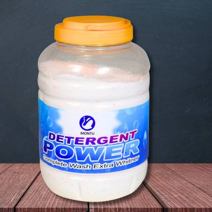 MONTU "lime and lemon fusion: 4kg top load detergent for extended freshness" Detergent Powder (lime and lemon)
