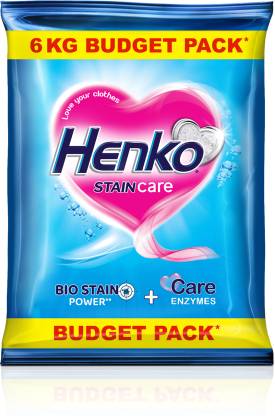 Henko Stain Care Detergent Powder 6 kg