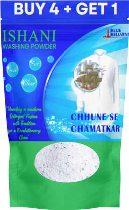 BLUE BELLVINE DETERGENT POWDER ONLY FOR TOP LOAD WASHING MACHINE BUY 4 GET 1 FREE Detergent Powder (FLORAL)