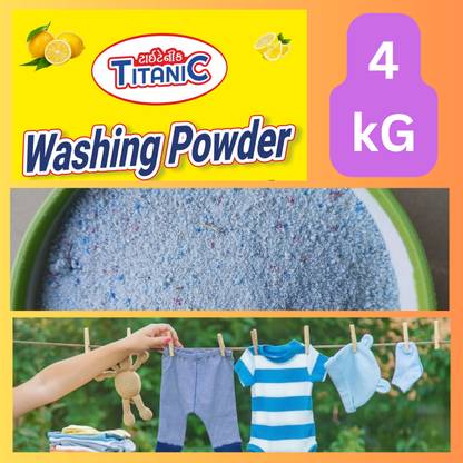 TITENIC Idges washing Detergent Powder (MF) Detergent Powder (Rose)