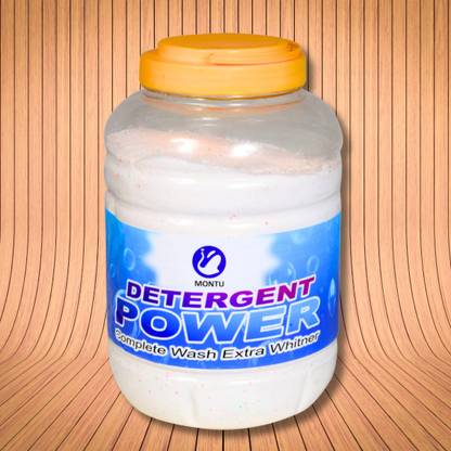 MONTU "CitrusCrisp: Long-Lasting Freshness with Intense Dirt Removal" Detergent Powder (lime and lemon)
