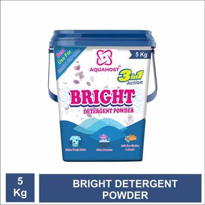 AQUAHOST Best Use For Top load and front Load Detergent Powder (Active Fresh)