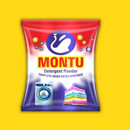 MONTU Surf/Detergent Elegance: Crafting the Perfect Clean with Deep Stain Removal Detergent Powder (Lime & Lemon Fragnance 8 Hours)