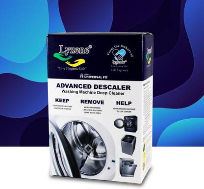 LSRP's Universal Fit 100% Deep Clean Front / Top Load Washing Machine Drum Cleaning Powder Descaler Detergent Powder (Lavender)