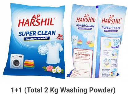 AP HARSHIL Washing powder 2 Kg , Detergent powder Detergent Powder