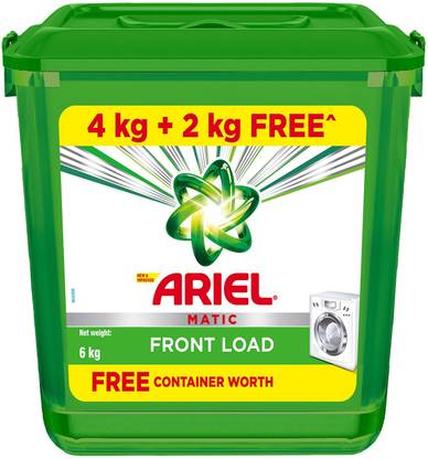 Ariel Matic Front Load Washing Powder 4 kg + 2 kg free Detergent Powder