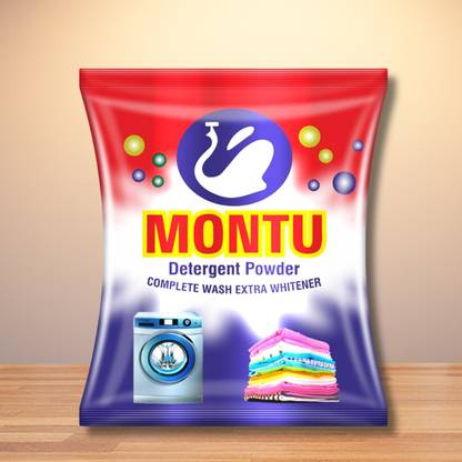 MONTU Top Load Surf 5 Kilo Washing Machine Powder Ultra Washing & Remove Tough Stain Detergent Powder (Lime & Lemon Fragrance For 8 Hours)
