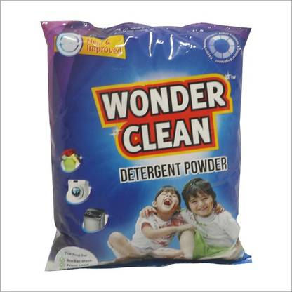 WONDER CLEAN Detergent Washing Powder 1 Kg Detergent Powder