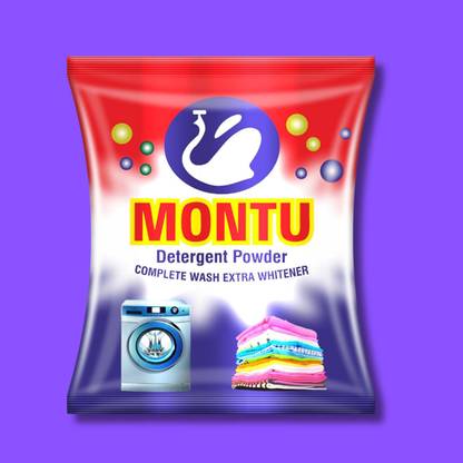 MONTU Surf/Detergent Powder's Conquest Over Stubborn Stains Detergent Powder (lime and lemon fragrance 8 hours)
