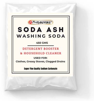 PrettyBUYERS Washing Soda Powder 450GM Laundry Booster Stain Remover Detergent Powder