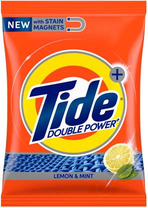 Tide Double Power Lemon & Mint Detergent Powder