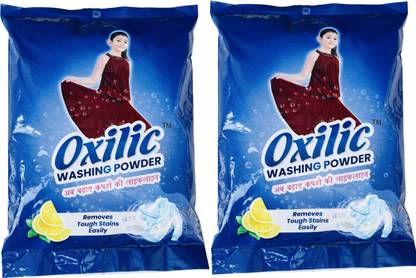 Oxilic Washing machine top load & Front load powder detergent Detergent Powder (Multi-fragrance formula)