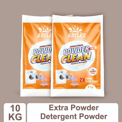 ECTLES Ultra Clean Double Power Lemon Extra Washing Powder ( Active Fresh ) Detergent Powder