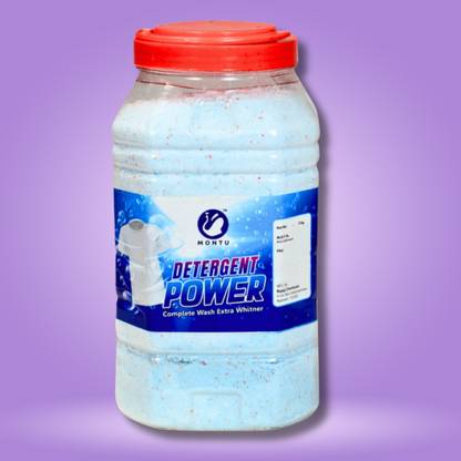 MONTU Detergent powder with long-lasting fragrance colour safe Detergent Powder (lime and lemon)