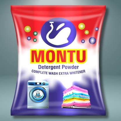 MONTU "5kg surf powder with refreshing lime and lemon scent" Detergent Powder (lime and lemon)