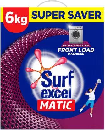 SURYA PRODUCTS Matic Front Load Detergent Powder 6 kg Detergent Powder