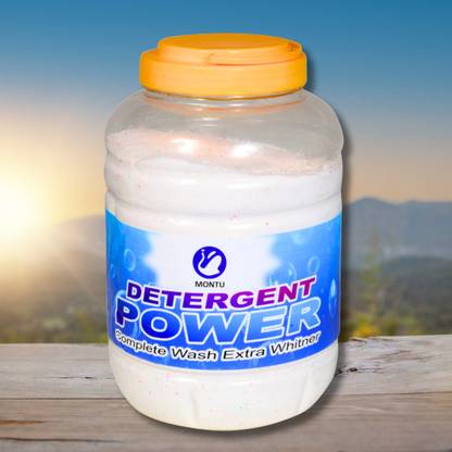 MONTU "LemonGlow Max: Infusing Every Wash with a Burst of Citrus Freshness" Detergent Powder (lime and lemon)