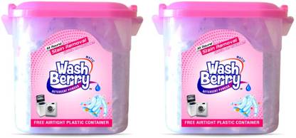 WASHBERRY Top and Front Load Matic Detergent Powder 4kg Detergent Powder (Scented)