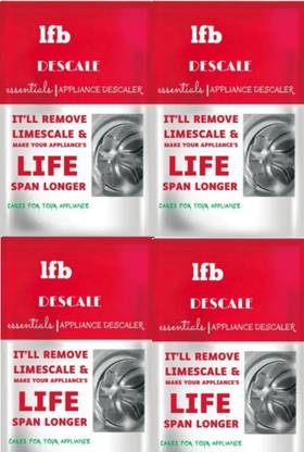 lfb DESCALE Descaler / Washing Machine Cleaning /Drum Cleaner Detergent Powder (Jasmine)