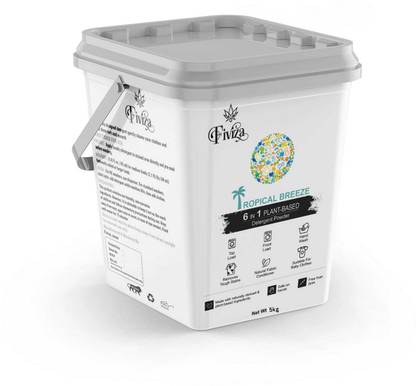 fiviza Top Load Detergent Powder Plant Based Tough Stain Removal No Harmful Chemicals Detergent Powder (detergent)