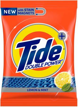 Tide Double Power Lemon & Mint Detergent Powder