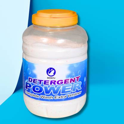 MONTU "Lime and Lemon Infused 4KG Detergent: Top Load Freshness that Lasts" Detergent Powder (lime and lemon)