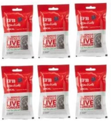 SRI KEERTHI PRIYA SPARES Washing machine Descale Powder Compatible For front & top load washer Pack of 6 Detergent Powder (NA)