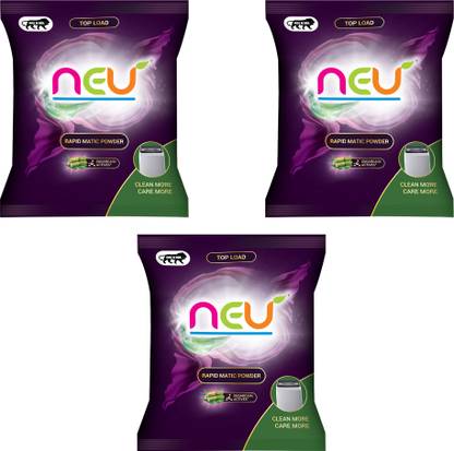 NEU Top load rapid matic detergent powder Detergent Powder (Lemon)