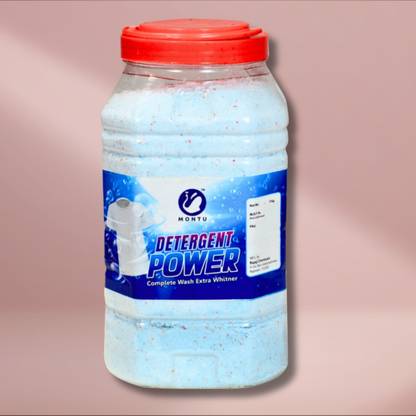 MONTU "intensive surf deep clean powder for laundry - 5kg" Detergent Powder (lime and lemon)