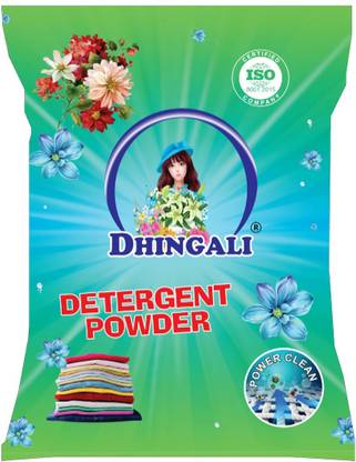DHINGALI DETERGENT POWDER FOR MACHINE WASH AND HAND WASH Detergent Powder (FRESH)
