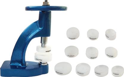 HAMMER MAN Watch Press Tool, Watch Back Case Closer Bezel Press with Dies Repair Tools 13-piece Watch Repair Kit