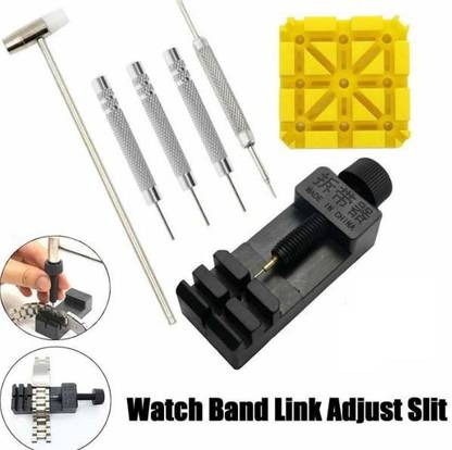 kts12 Bracelet Chain Pin Remover Tools Watch Strap Adjuster Repair Tool Kit 7pcs Set 7-piece Watch Repair Kit