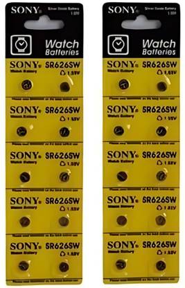 TOOLBUX Silver Oxide 1.55V for Wrist Watch 10-piece Watch Repair Kit 10-piece Watch Repair Kit