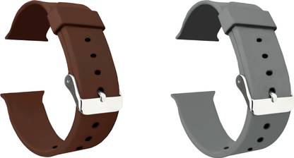 ACM Pack of 2 Sliding Watch Strap Silicone Smart 1101567 mm Silicone Watch Strap