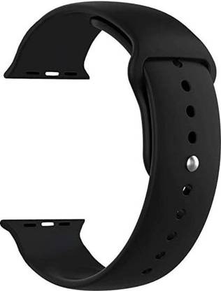 QUICKSHOP Silicon Smartwatch Band Straps Belt 42 / 44 / 45 mm Smart Watch Straps 2 mm Silicone Watch Strap
