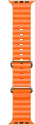 CHG New Flexible Ocean Compatible With WatchiWatch Series Ultra/8/7/6/5/4/3/2/1/SE 42 mm Silicone Watch Strap
