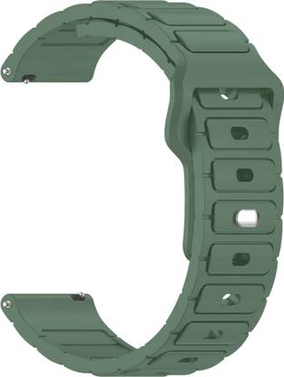 ACM Watch Strap Silicone Belt Button 22mm for Garmin Vivoactive 4 45mm Smartwatch 1082400 mm Silicone Watch Strap