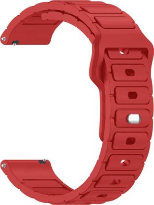 ACM Watch Strap Silicone Belt Button 20mm for |Emporio Armani Matteo Smartwatch 1038403 mm Silicone Watch Strap